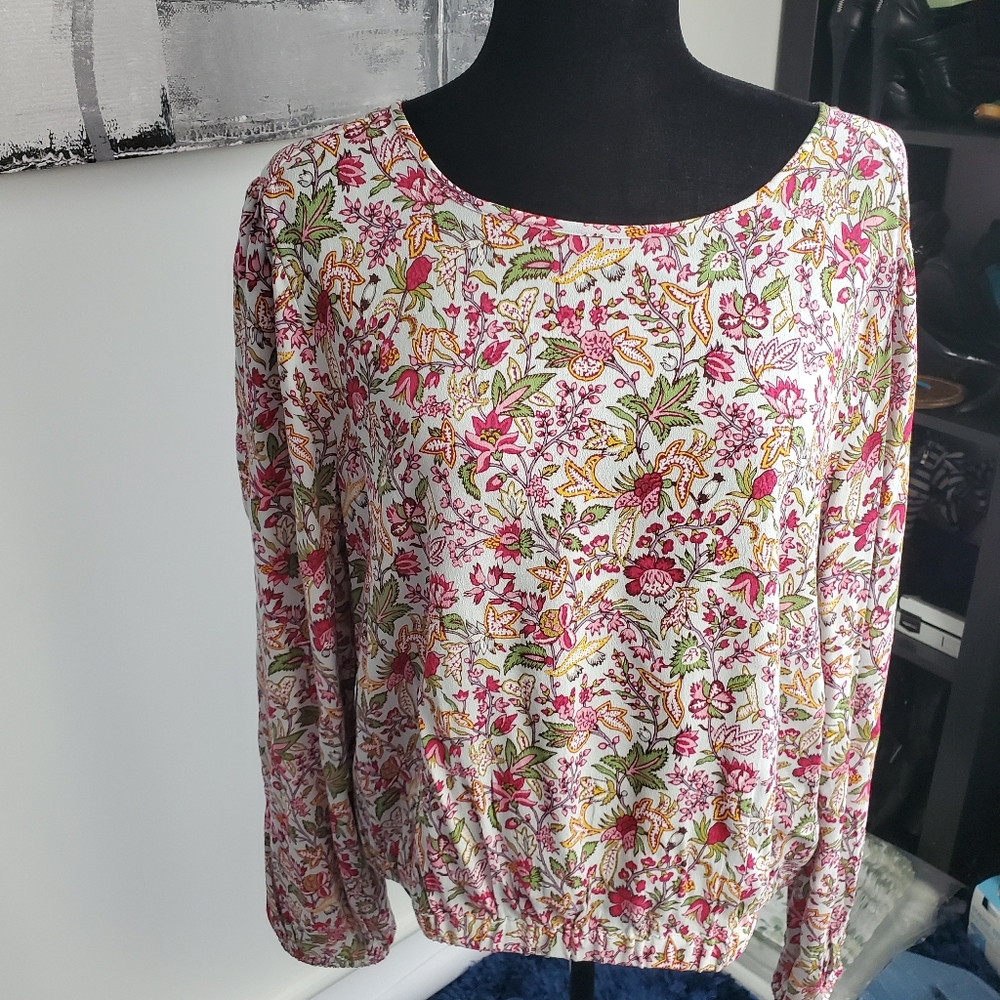 Loft - Floral blouse